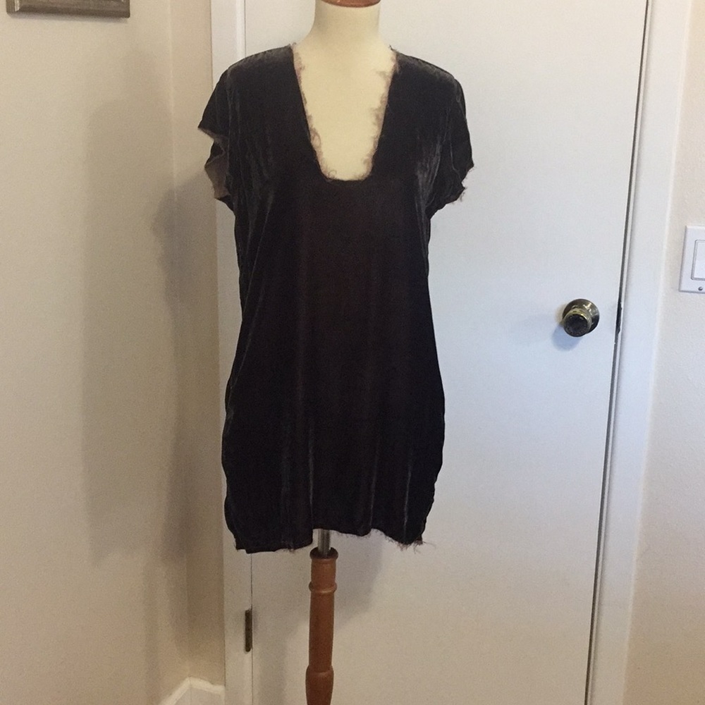 XS‎ LOVE TANJANE Velvet Dress BB51 4816